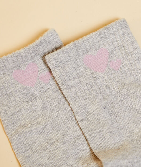 Calcetines estampado corazones Calcetines estampado corazones