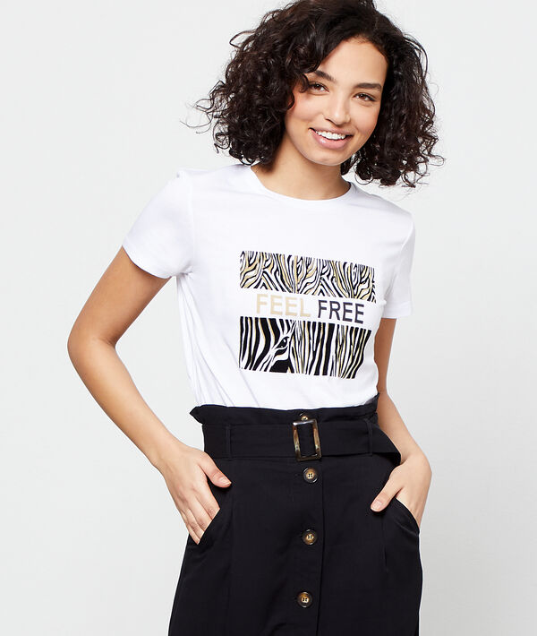 Camiseta ‘Feel free’ de algodón orgánico Camiseta ‘Feel free’ de algodón orgánico