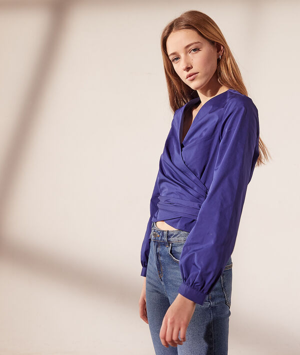 Blusa escote cruzado Blusa escote cruzado