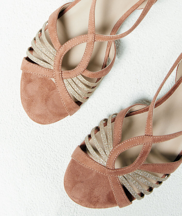 Sandalias efecto ante c.nude.