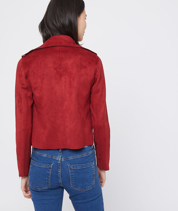 Chaqueta biker efecto ante Chaqueta biker efecto ante