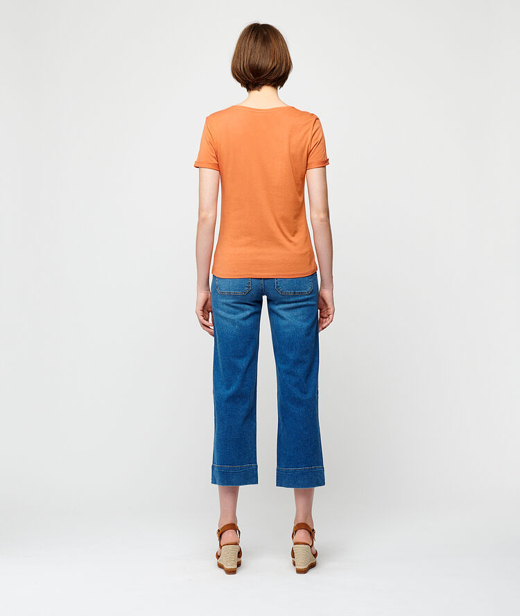 Camiseta ‘désert’ naranja.