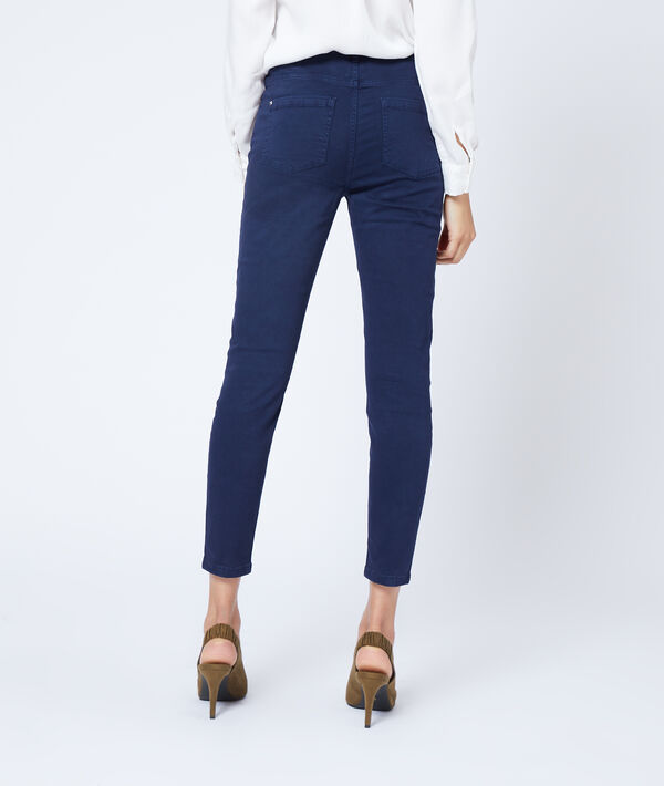 Pantalón ajustado 7/8 de algodón Pantalón ajustado 7/8 de algodón