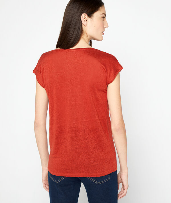 Camiseta cuello en V Camiseta cuello en V