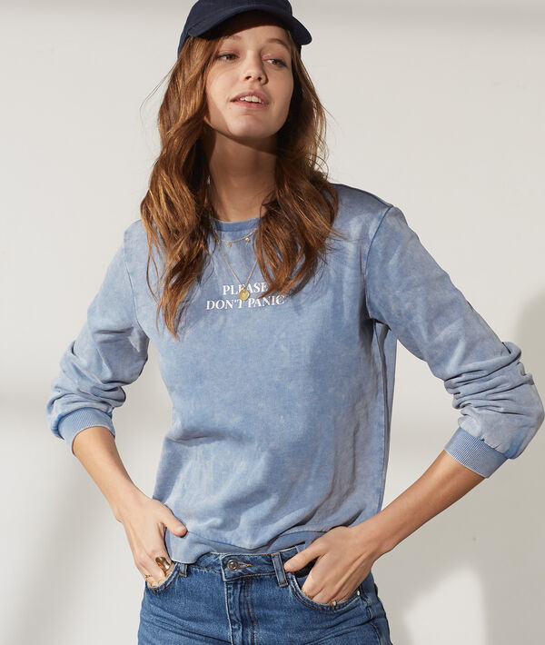 Sudadera 'please dn't panic' Sudadera 'please dn't panic'
