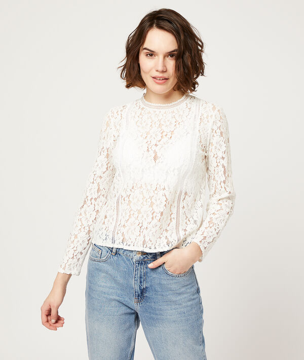 Blusa de guipur Blusa de guipur
