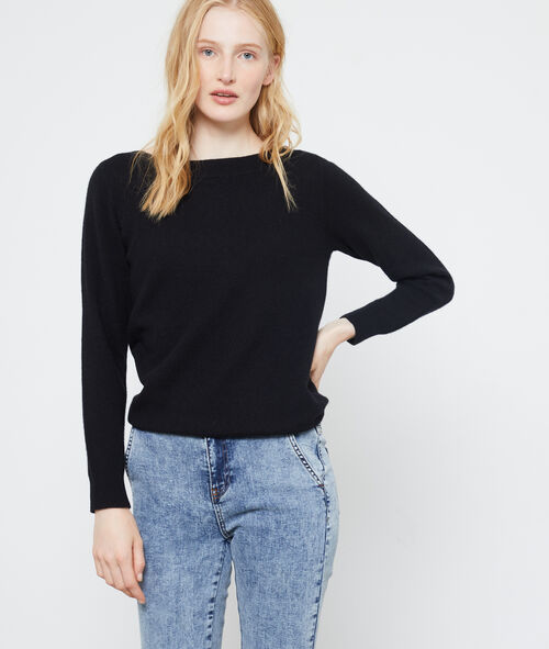 Pull col bateau en cachemire Pull col bateau en cachemire