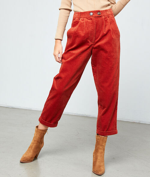 Pantalón ancho de pana Pantalón ancho de pana
