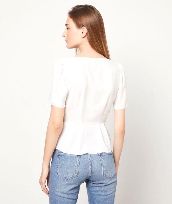 Blusa escote cruzado Blusa escote cruzado