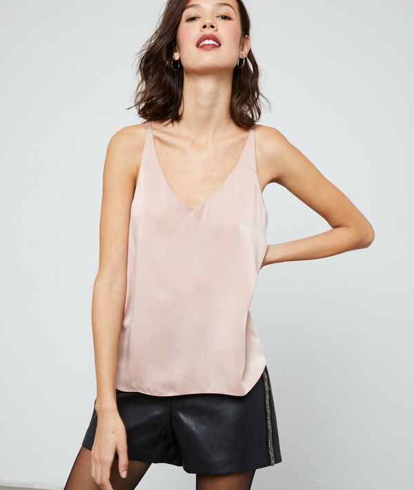 Top vaporoso satinado Top vaporoso satinado
