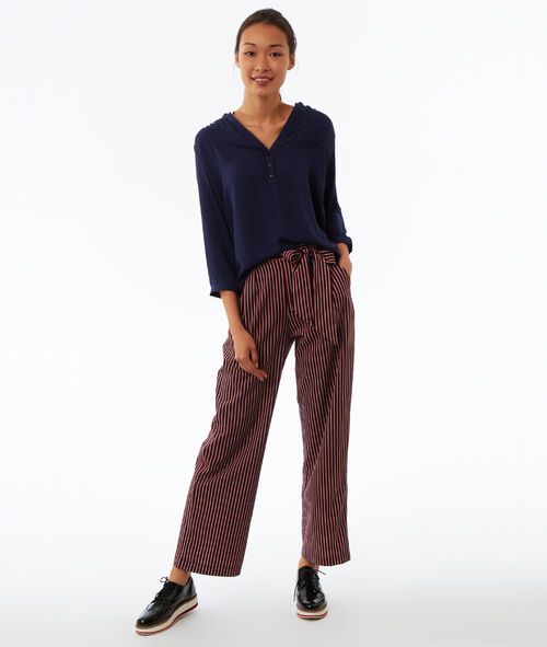 Blusa lisa manga 3/4 Blusa lisa manga 3/4