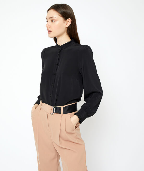 Camisa cuello con volantes Camisa cuello con volantes