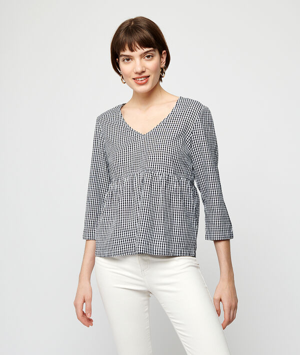 Blusa estampado vichy Blusa estampado vichy