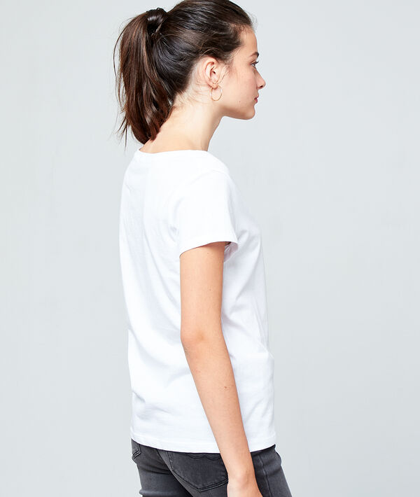 Camiseta ‘Let’s rock’ de algodón bio Camiseta ‘Let’s rock’ de algodón bio