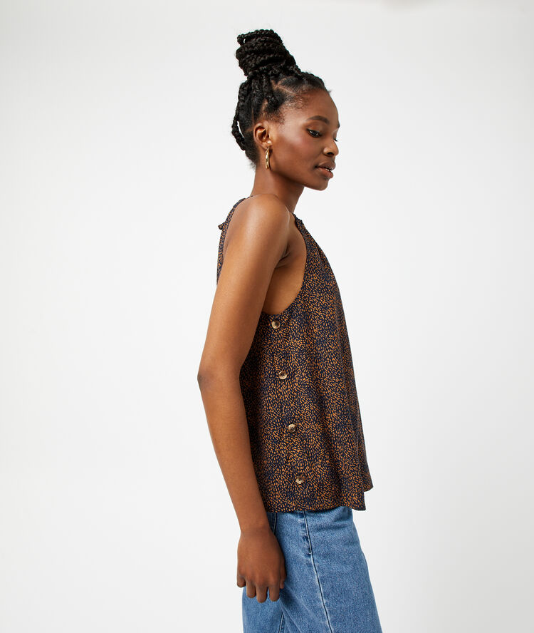 Top estampado sabana.