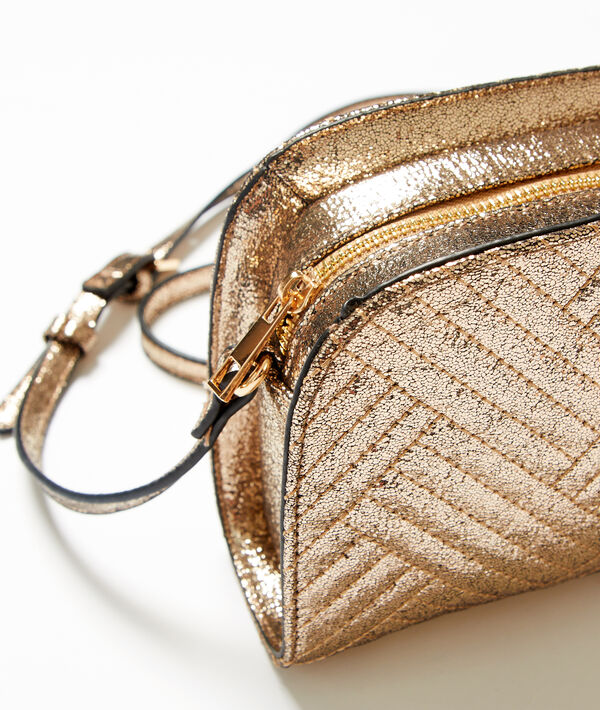 Bolso dorado metalizado Bolso dorado metalizado