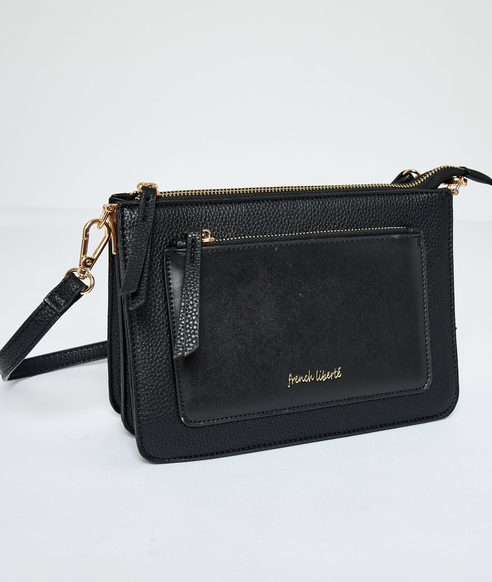 Bolso bandolera ‘french liberté’ negro.