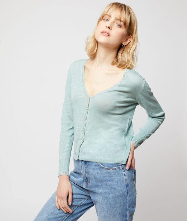 Chaqueta de punto fino Chaqueta de punto fino