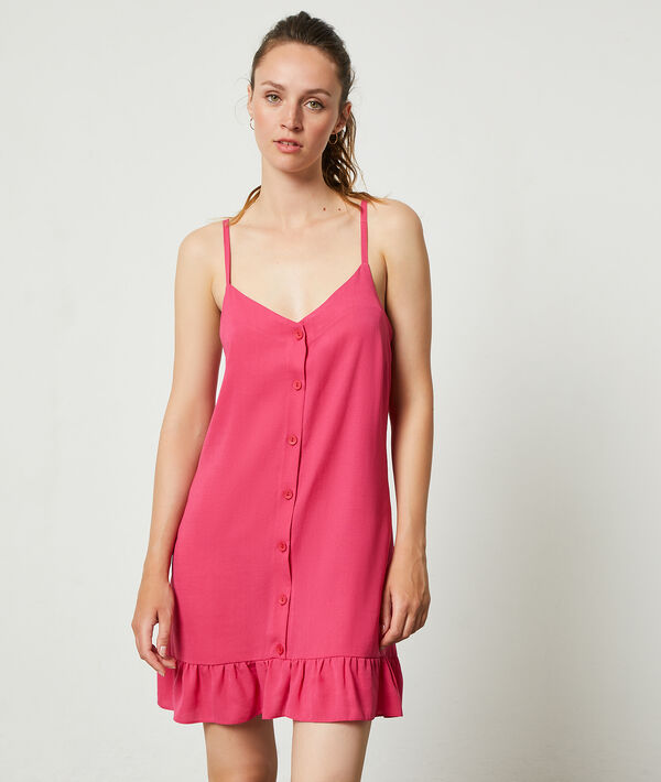 Vestido tirantes botones frontales Vestido tirantes botones frontales