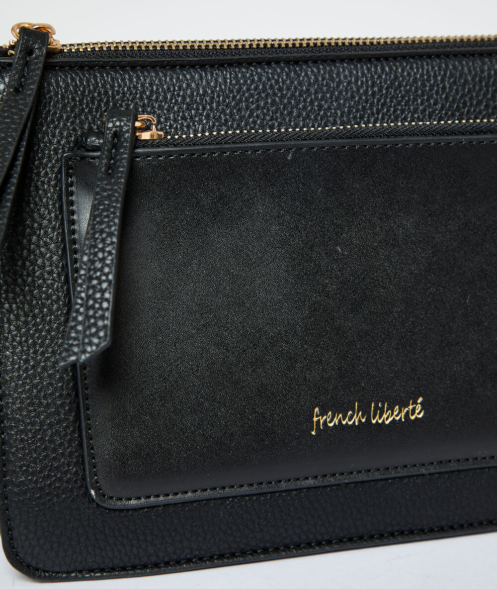 Bolso bandolera ‘french liberté’ negro.