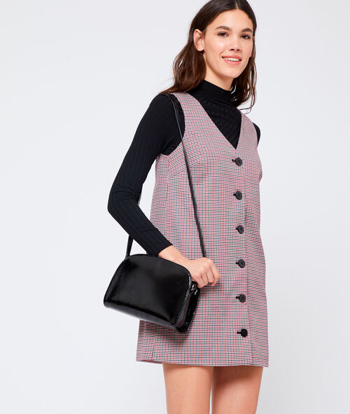 Bolso bandolera efecto charol Bolso bandolera efecto charol