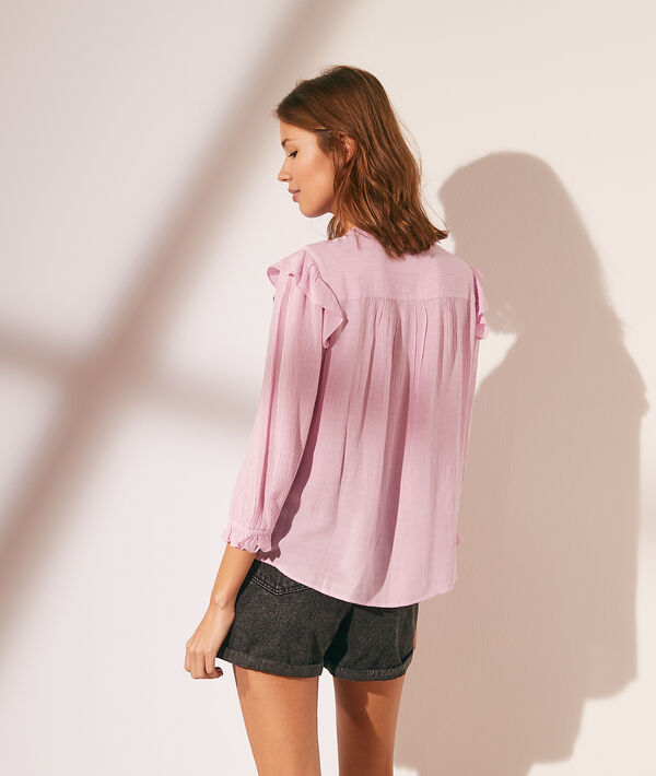 Camisa con volantes Camisa con volantes