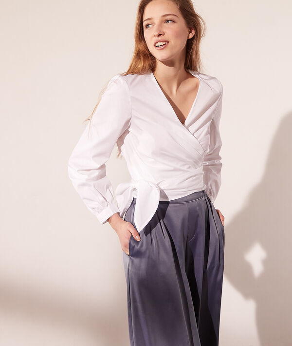 Blusa escote cruzado Blusa escote cruzado