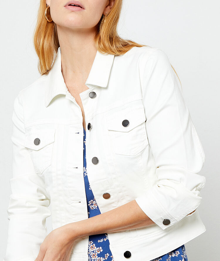 Chaqueta vaquera crudo.
