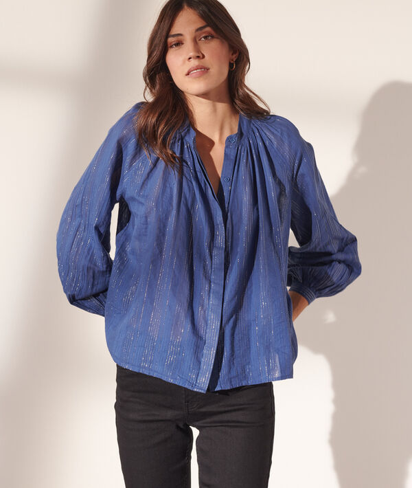 Blusa vaporosa, finas rayas Blusa vaporosa, finas rayas