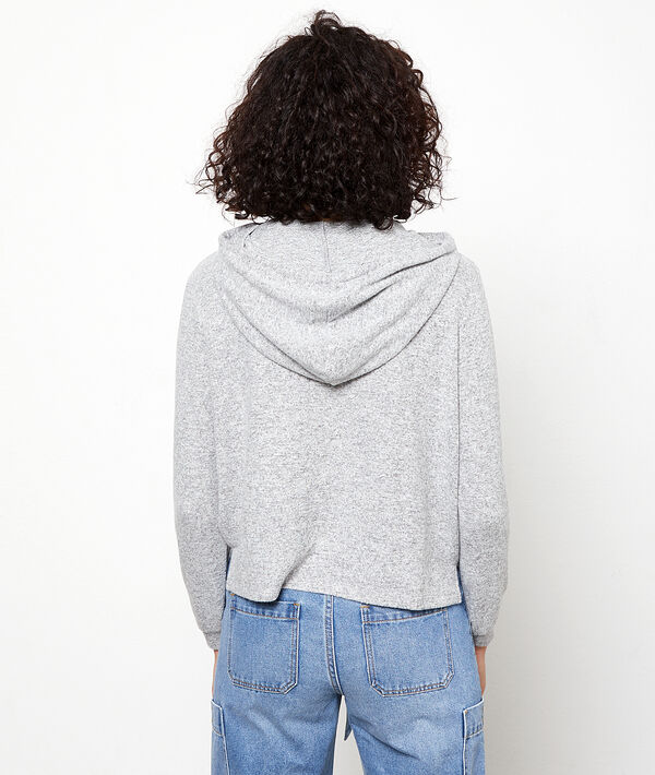 Sudadera de perlas de punto fino Sudadera de perlas de punto fino