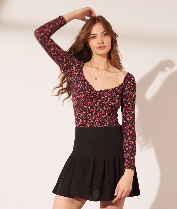 Body manga larga estampado floral Body manga larga estampado floral