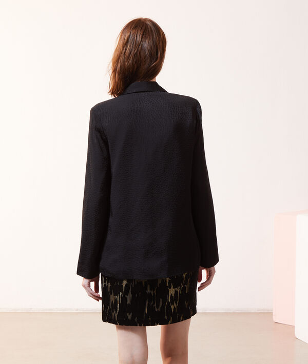 Veste droite jacquard Veste droite jacquard