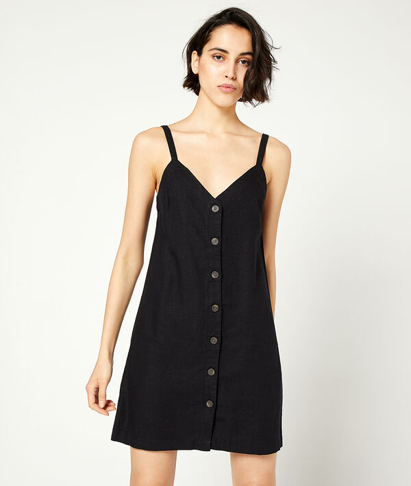 Vestido de tirantes con botones Vestido de tirantes con botones
