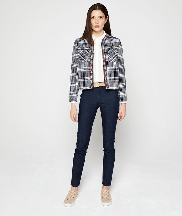 Chaqueta de sastre efecto tweed Chaqueta de sastre efecto tweed