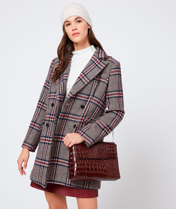 Bolso bandolera efecto cocodrilo Bolso bandolera efecto cocodrilo