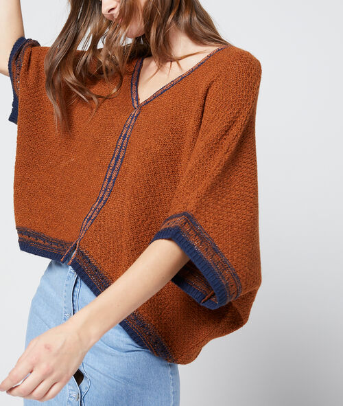 Jersey oversized de punto grueso Jersey oversized de punto grueso