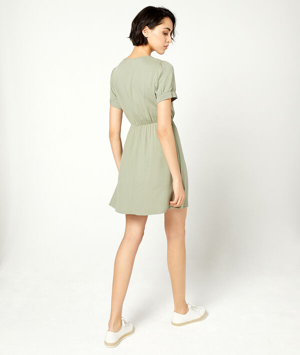 Vestido vaporoso anudado Vestido vaporoso anudado