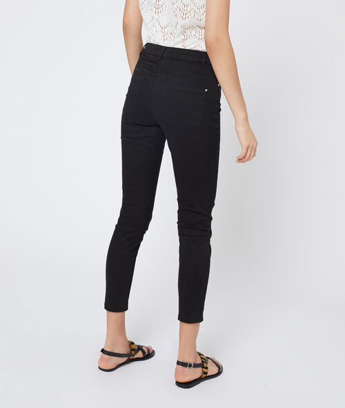 Pantalón ajustado 7/8 de algodón Pantalón ajustado 7/8 de algodón
