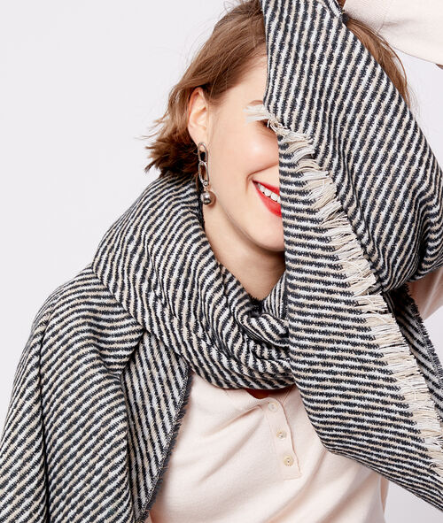 Plaid estampado de rayas Plaid estampado de rayas