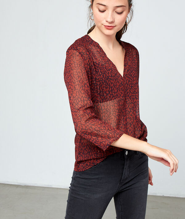 Blusa efecto transparente Blusa efecto transparente