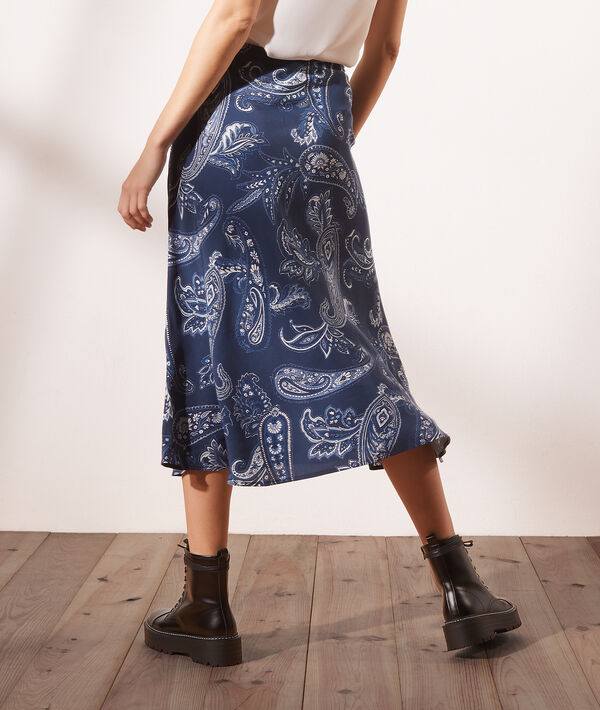 Falda larga estampado bandana Falda larga estampado bandana