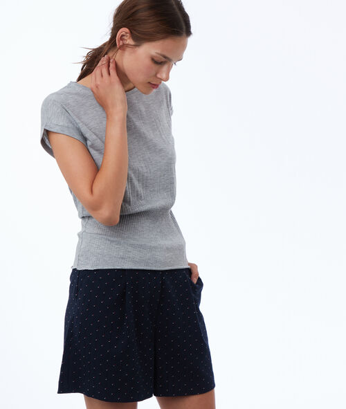 Pantalón corto Jacquard Pantalón corto Jacquard