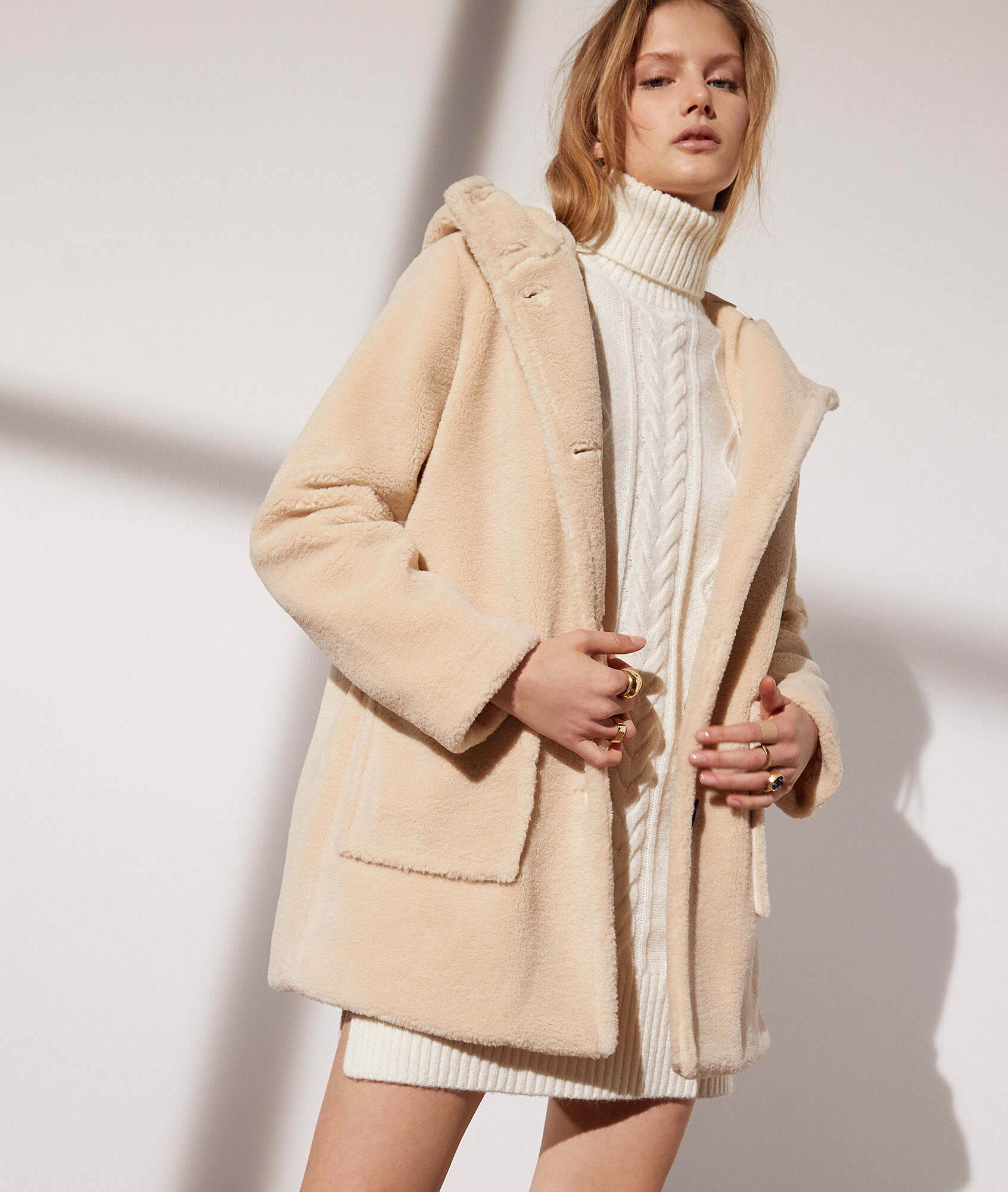 comprar abrigo borreguito