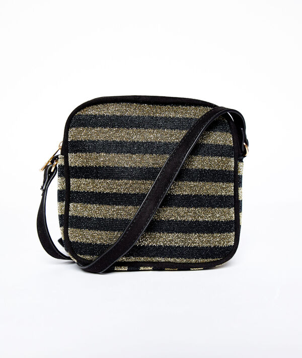 Bolso a rayas con lentejuelas Bolso a rayas con lentejuelas