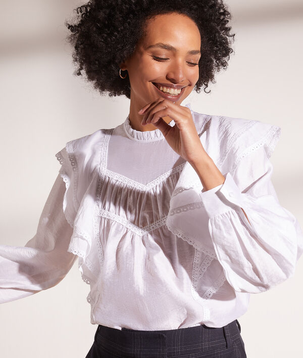 Blusa con volantes Blusa con volantes