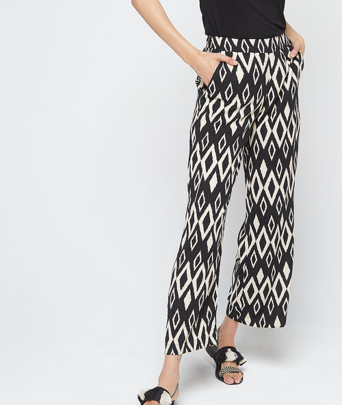 Pantalón estampado gráfico Pantalón estampado gráfico