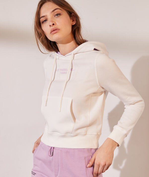 Sudadera con capucha 'let yourself' Sudadera con capucha 'let yourself'