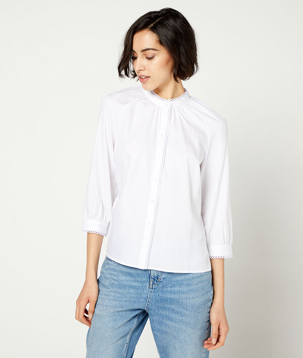 Blusa detalles de guipur Blusa detalles de guipur