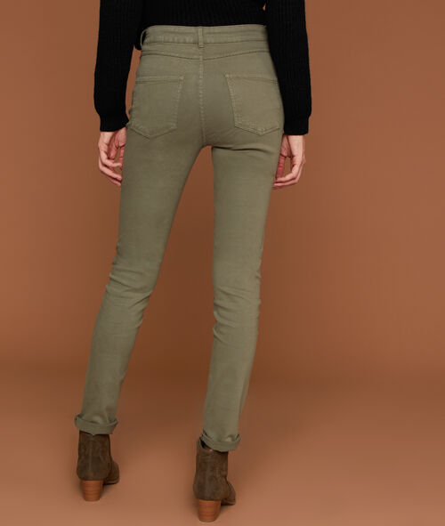 Pantalón ajustado 100% en algodón Pantalón ajustado 100% en algodón