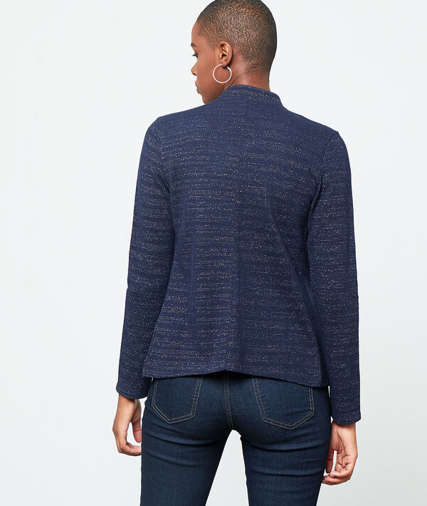 Chaqueta ajustada de hilo metalizado Chaqueta ajustada de hilo metalizado